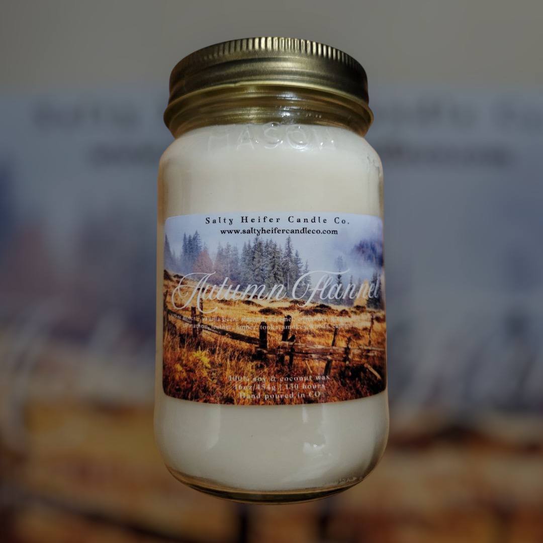 Autumn Flannel Candle 12oz