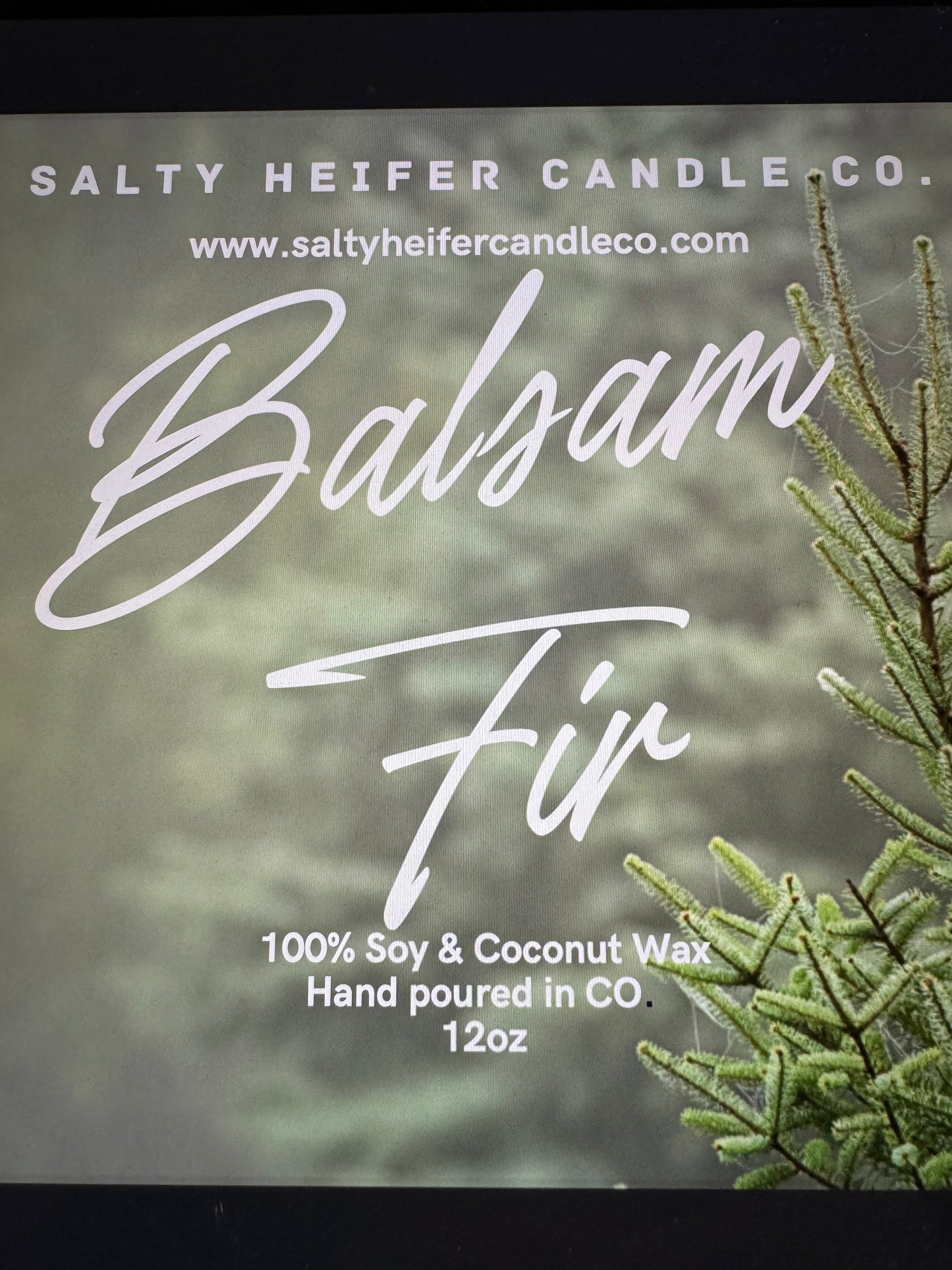 Balsam Fir Candle 12oz
