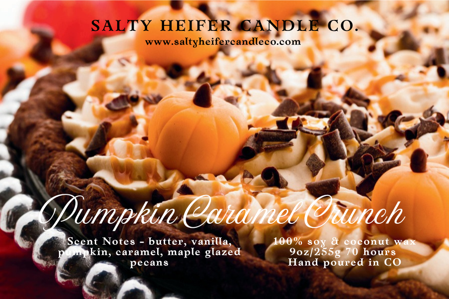 Pumpkin Caramel Crunch Candle 12oz