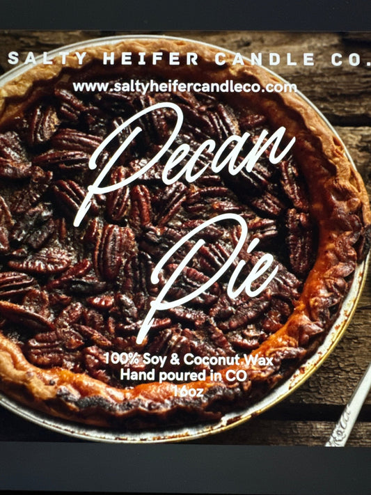 Pecan Pie Candle Wood Wick - Salty Heifer Candle Co LLC