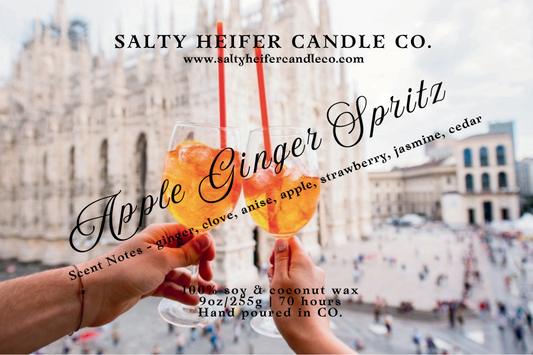 Apple Ginger Spritz Candle