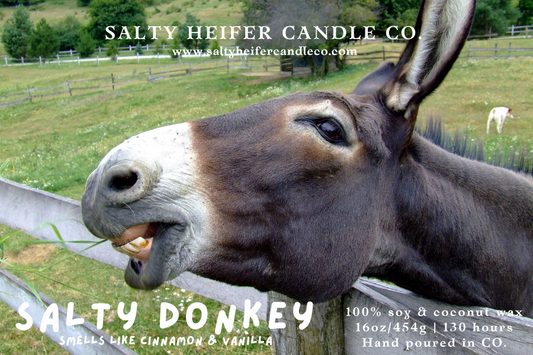 Salty Donkey Candle