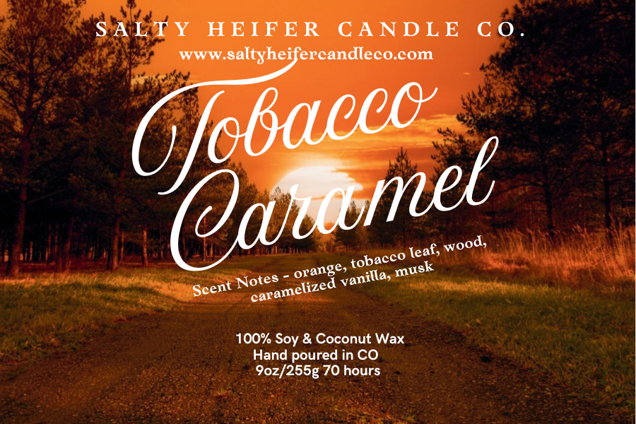 Tobacco Caramel Candle