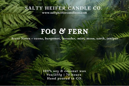 Fog & Fern Candle Crackling Wood Wick