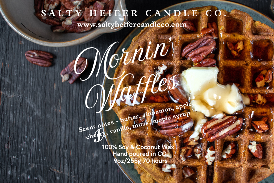 Mornin Waffles Candle Wooden Wick