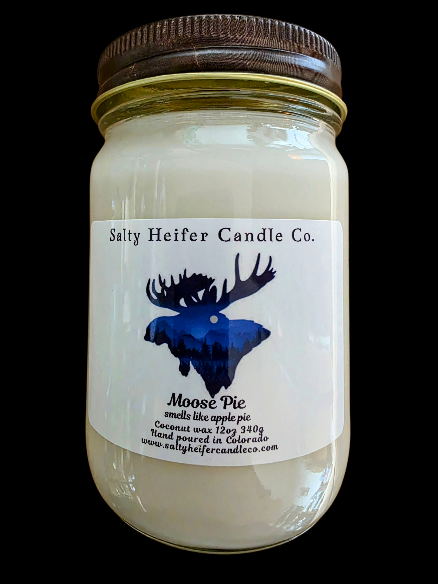 Moose Pie Candle 12oz Cabin Series