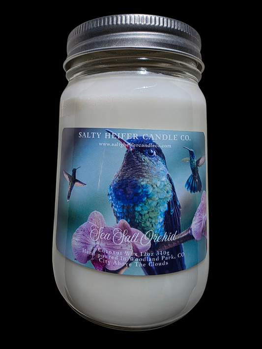 Sea Salt & Orchid Candle 12oz