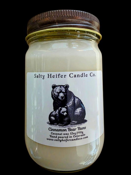 Cinnamon Bear Buns Candle Cabin Series 12oz