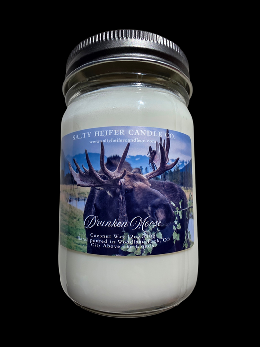 Drunken Moose Candle 12oz