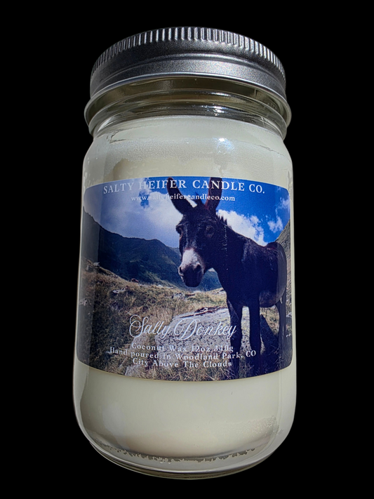 Salty Donkey Candle 12oz