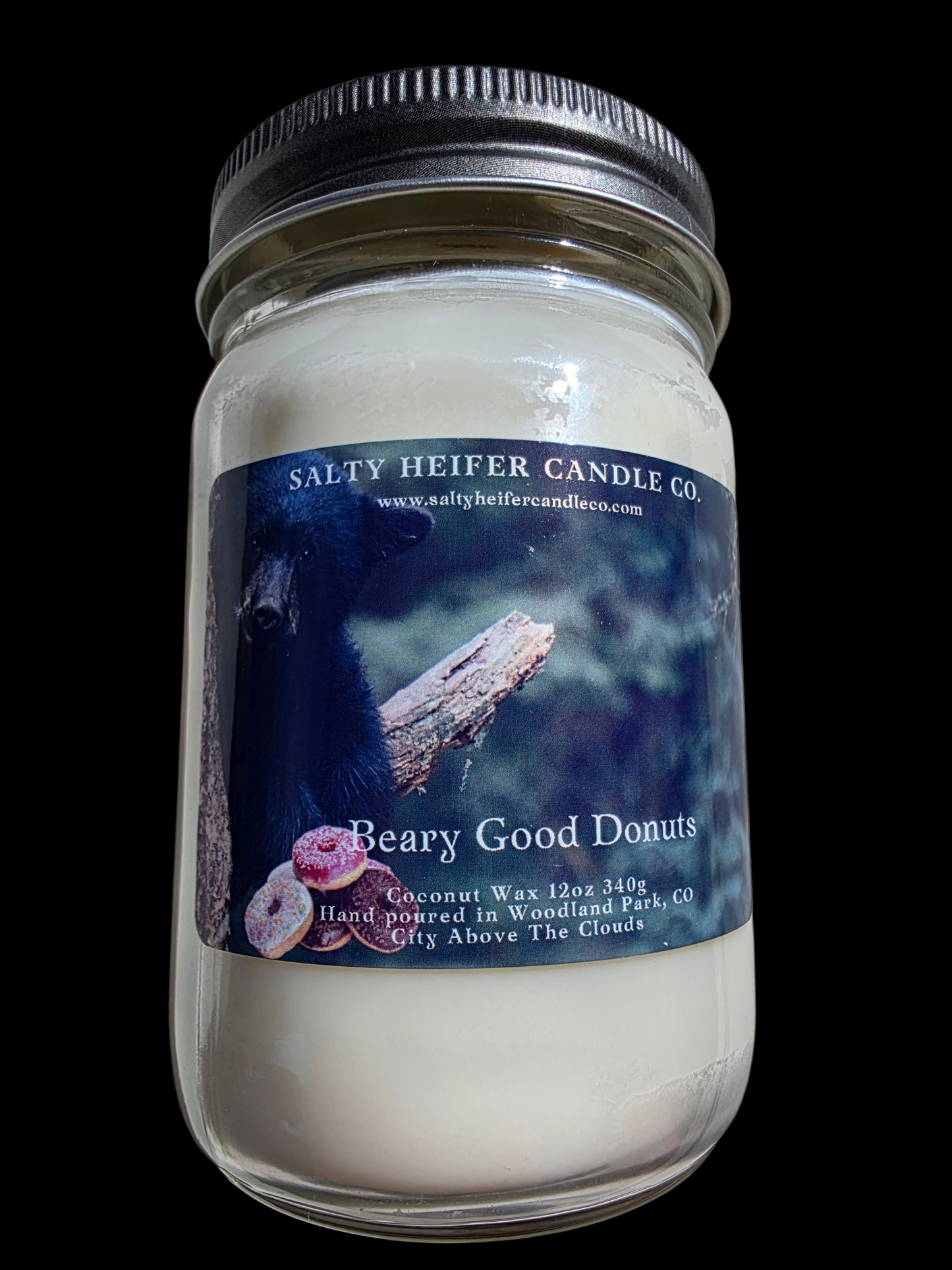 Beary Good Donuts Candle 12oz