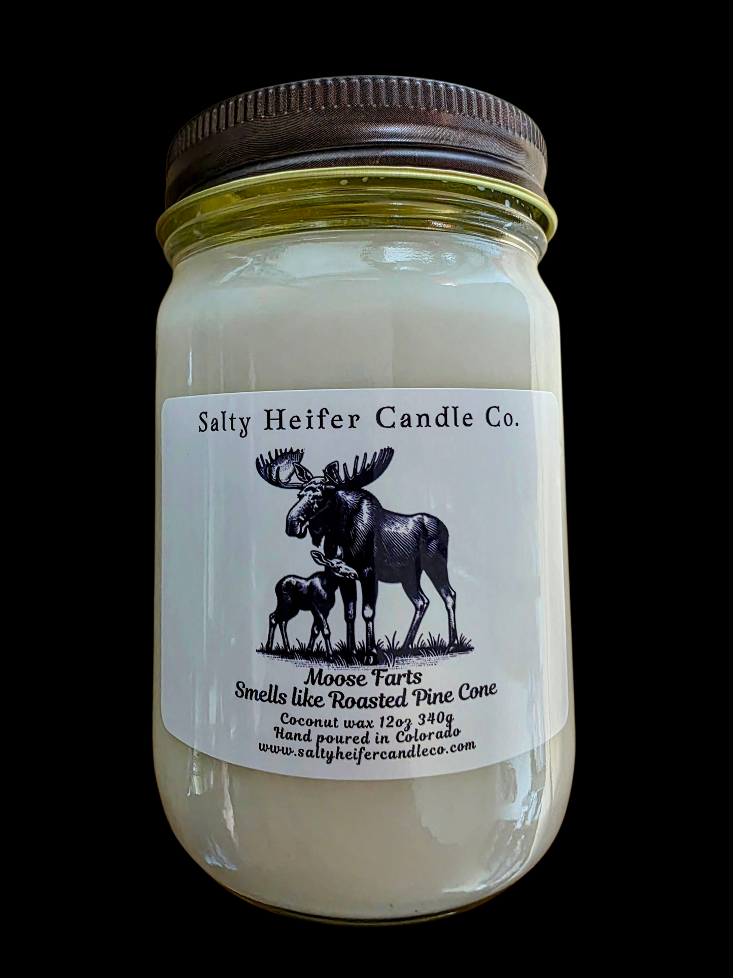 Moose Farts Candle 12oz Mountain Series