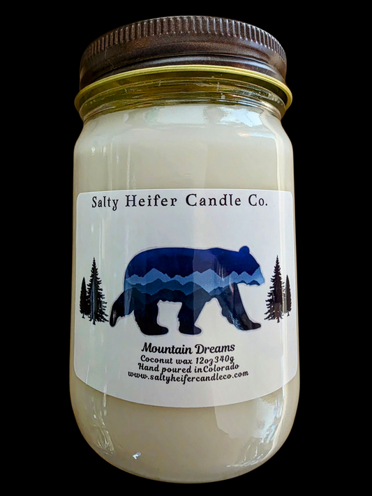 Mountain Dreams Candle 12oz Mountain Series