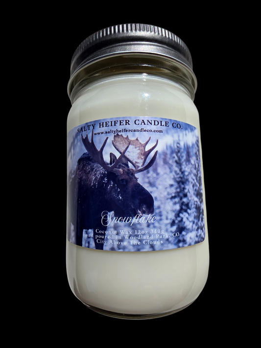 Snowflake Candle 12oz