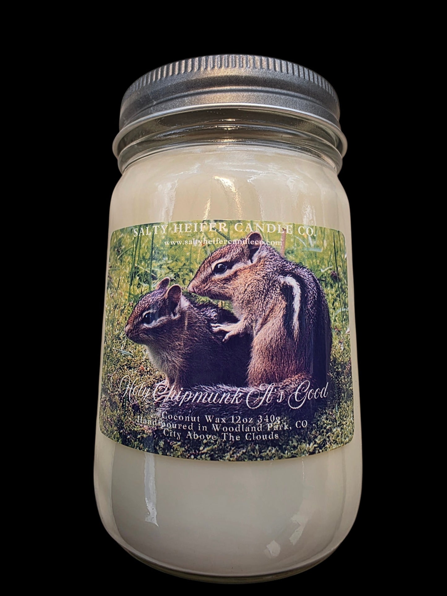 Holy Chipmunk It's Good!     Candle 12oz