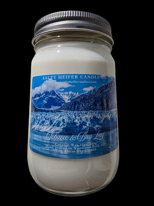 Tobacco & Bay Leaf Candle 12oz