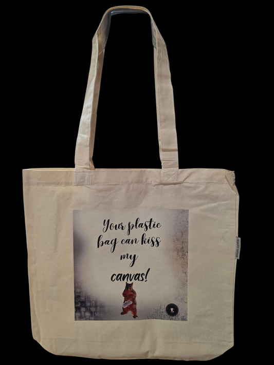 Canvas Tote Bag Organic Cotton Salty