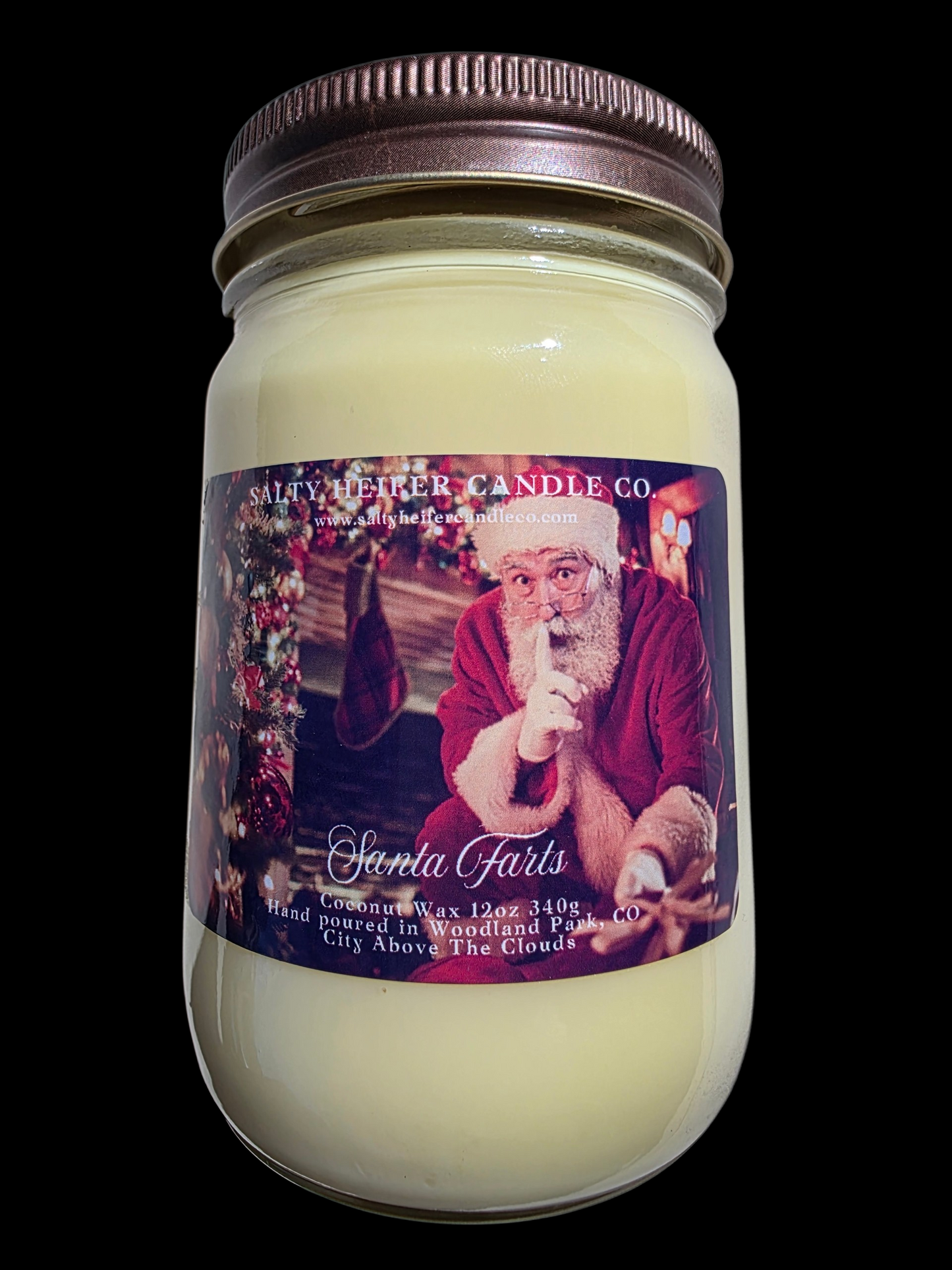 Santa Farts Candle 12oz