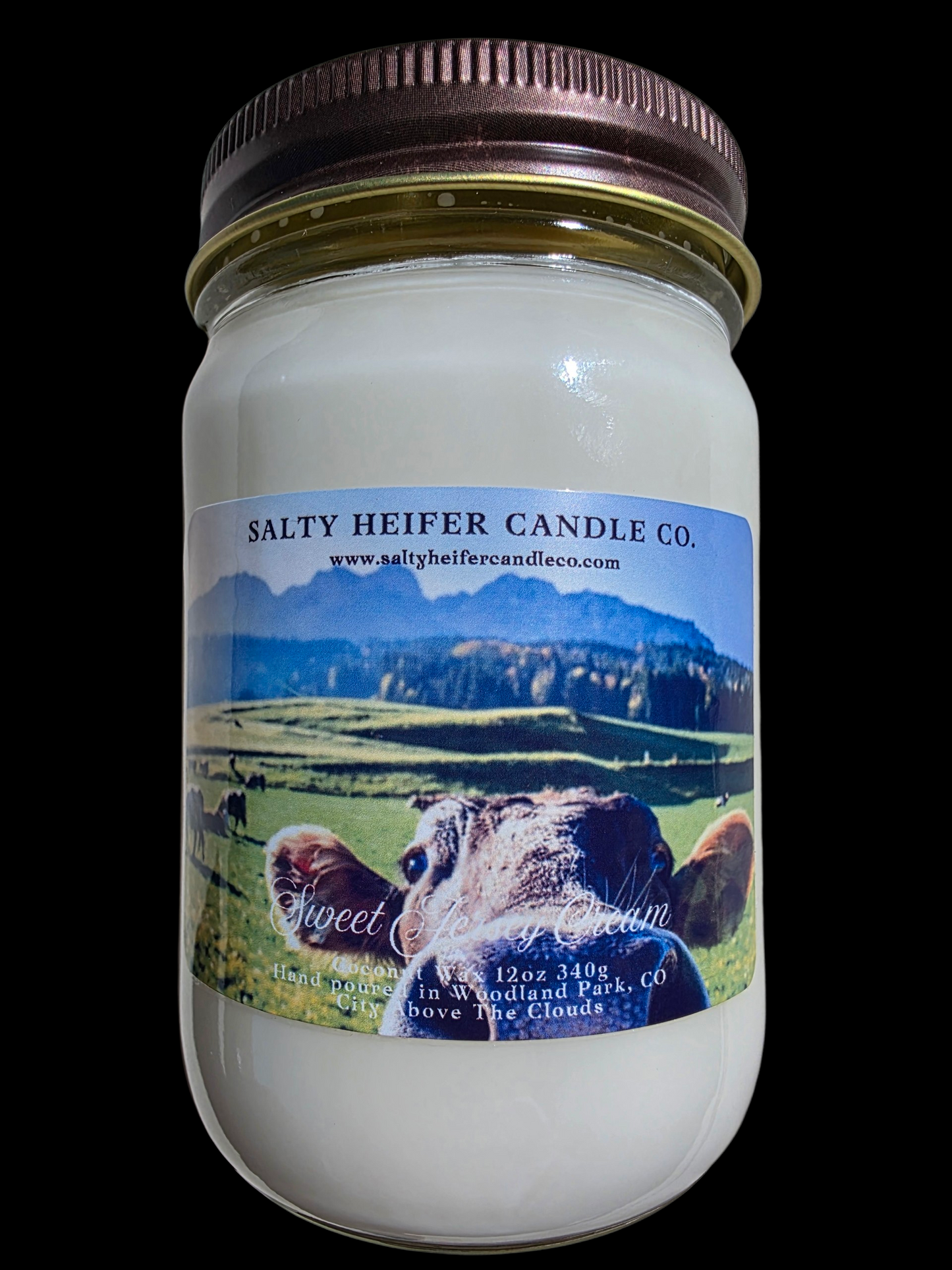 Sweet Jersey Cream Candle 12oz