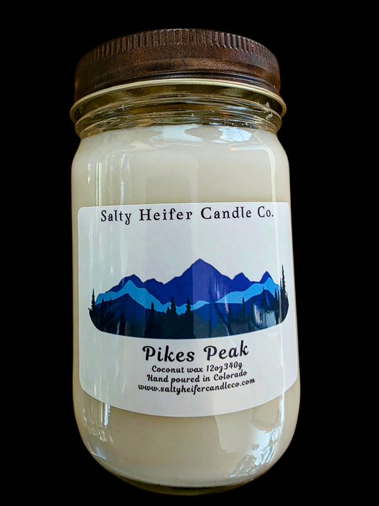 Pikes Peak Candle 12oz Mountain Series