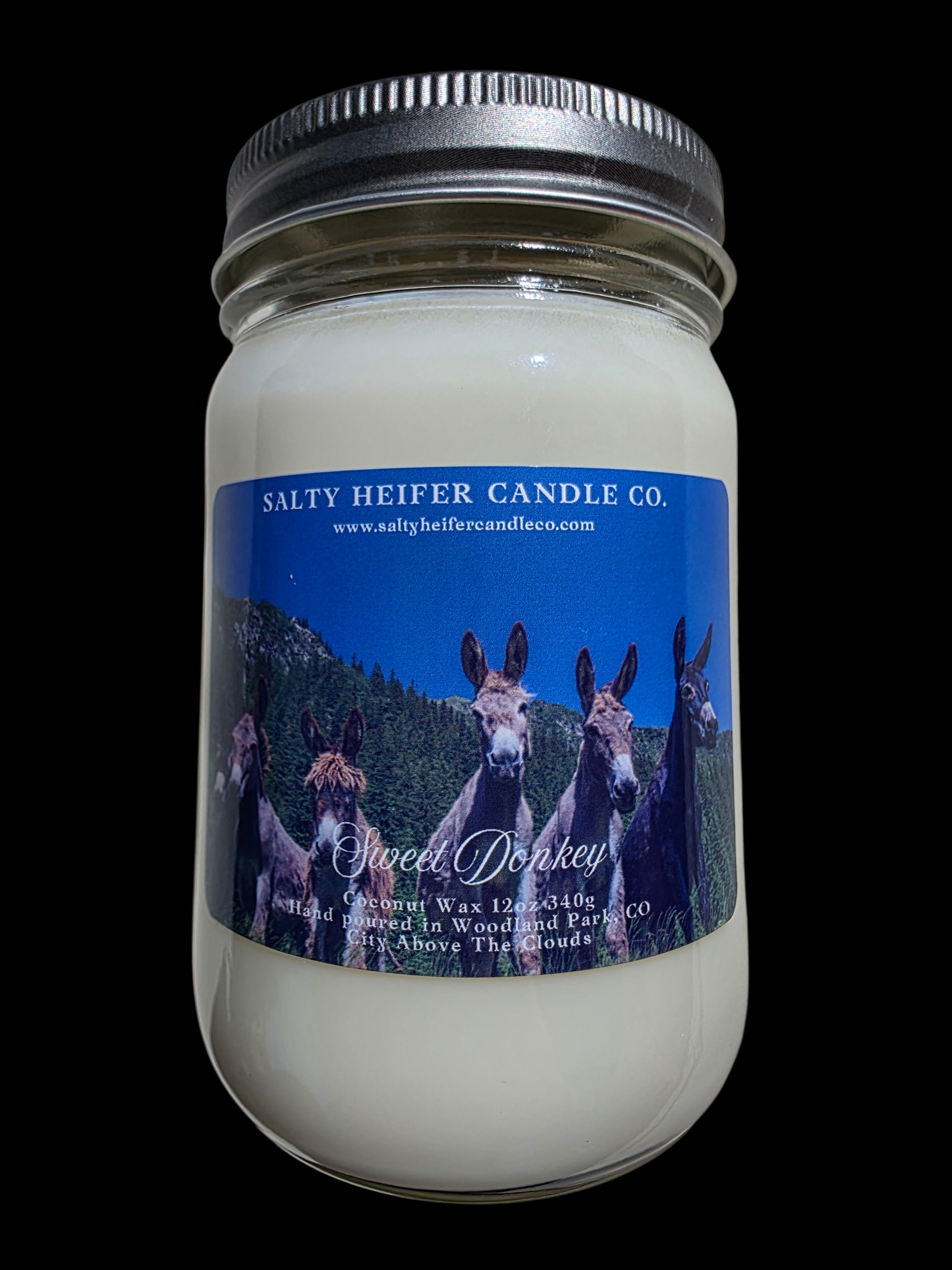 Sweet Donkey Candle 12oz