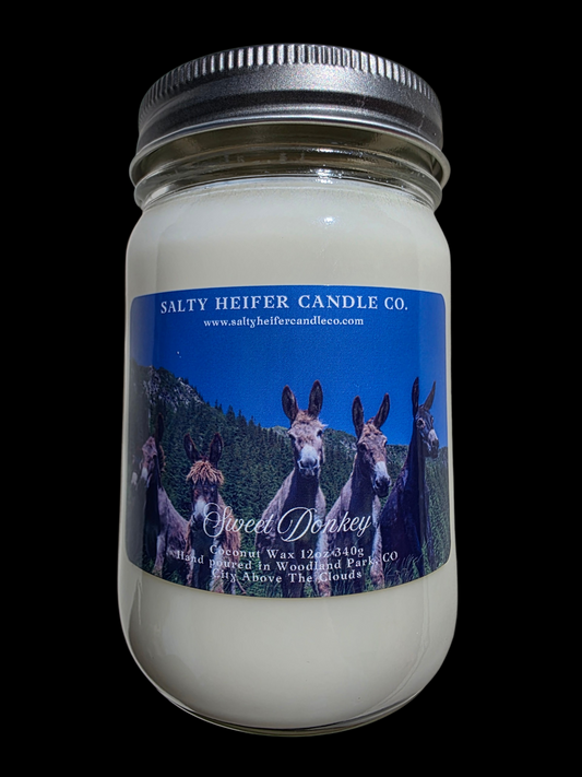 Sweet Donkey Candle 12oz