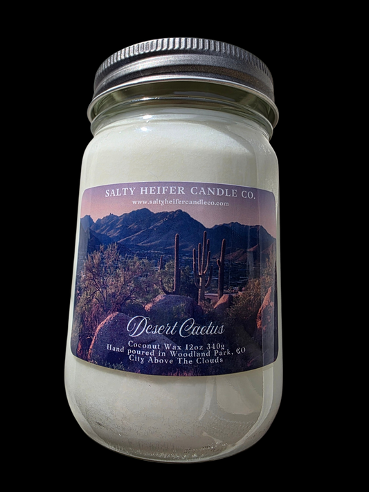 Desert Cactus Candle 12oz