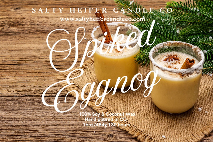 Spiked Eggnog Candle